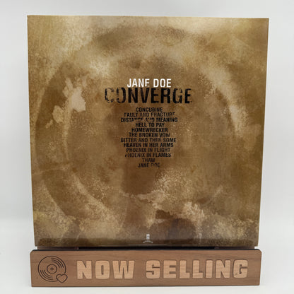 Converge - Jane Doe Vinyl LP Clear Gold Deathwish 1st Press /440