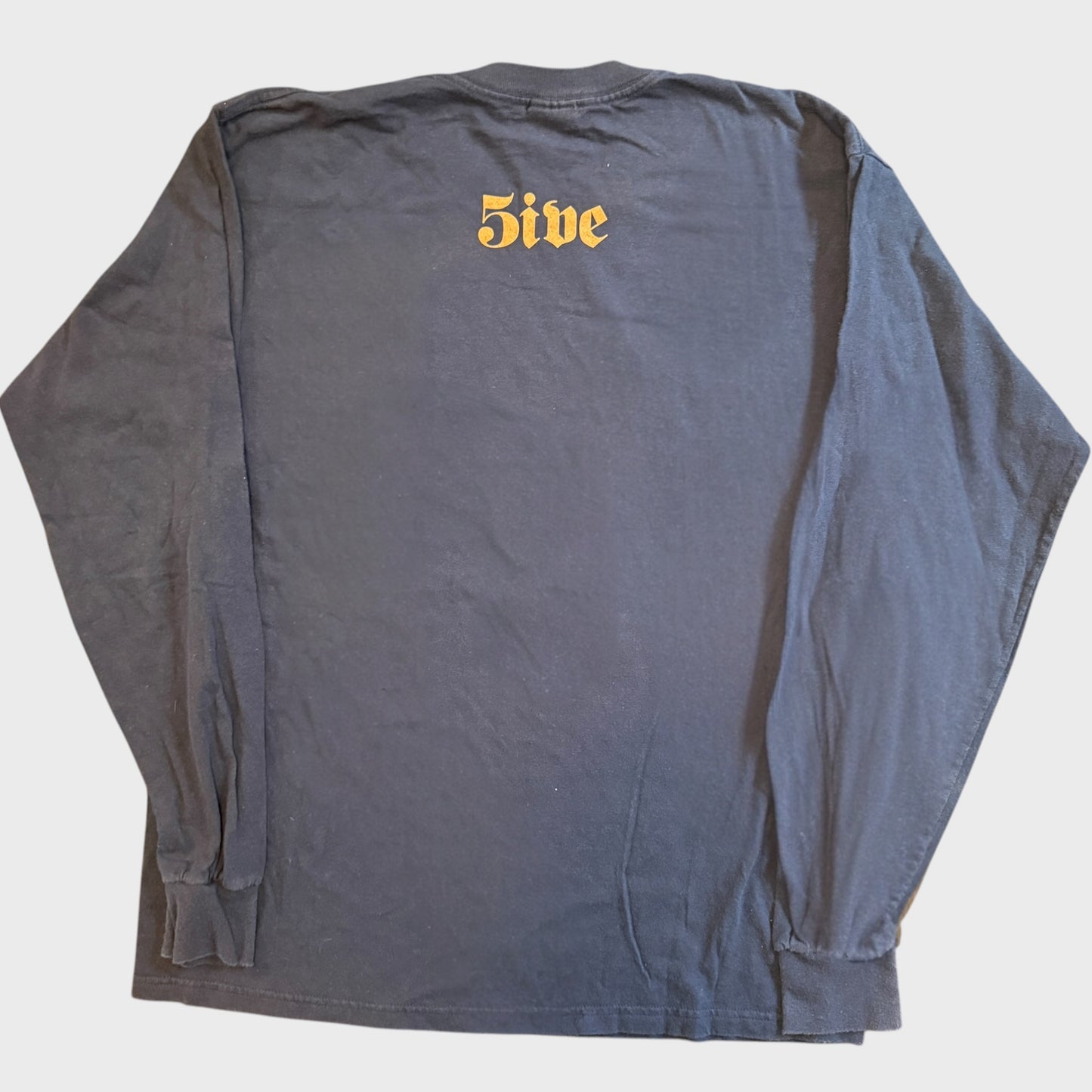 5ive Band Hesperus Blue Long Sleeve T-Shirt Size L WarHorse Isis The Band Red Sparowes Palms
