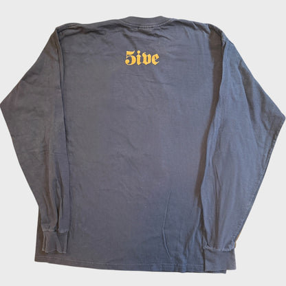 5ive Band Hesperus Blue Long Sleeve T-Shirt Size L WarHorse Isis The Band Red Sparowes Palms