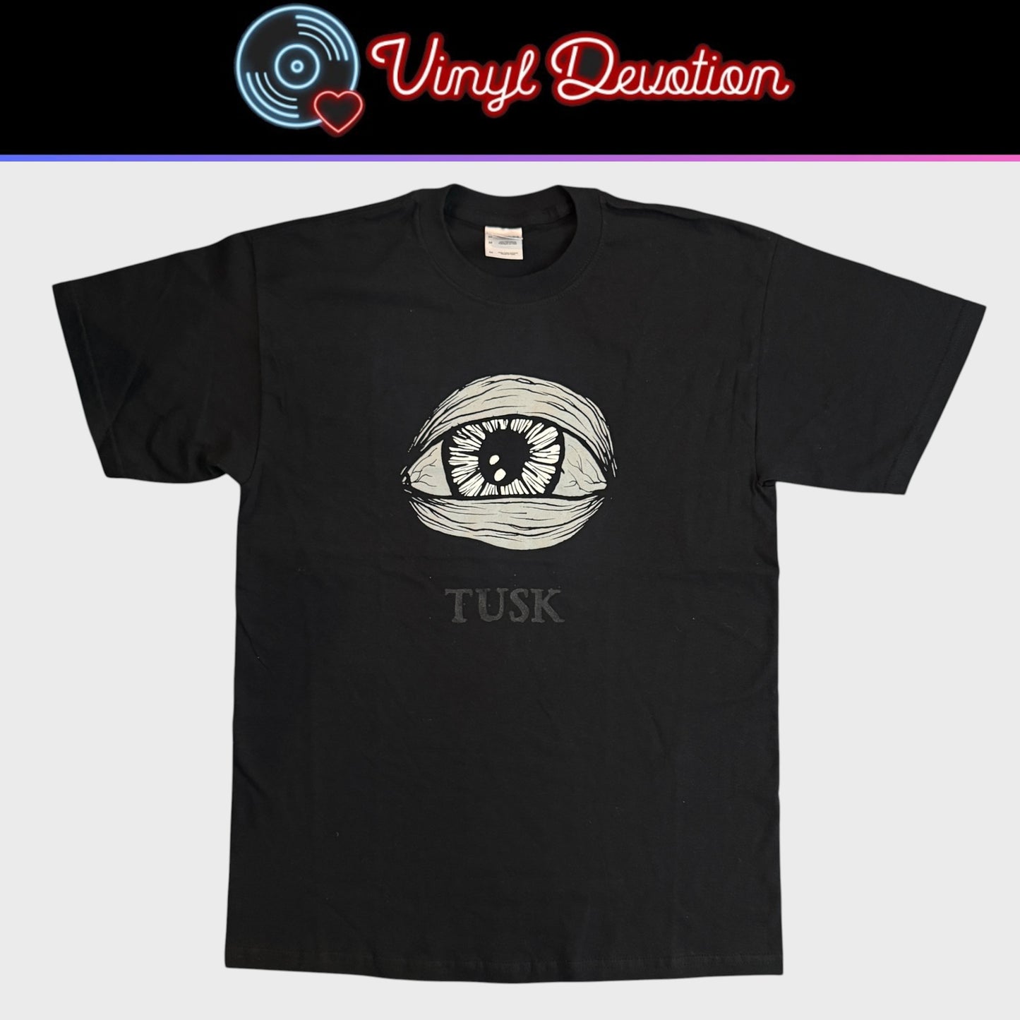 TUSK Band Eye Vintage T-Shirt Size M Pelican Lair Of The Minotaur