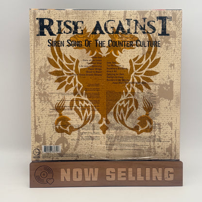 Rise Against - Siren Song Of The Counter Culture Vinyl LP Reissue SEALED