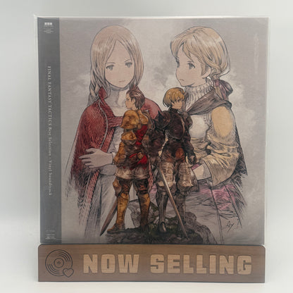 Final Fantasy Tactics Best Selection Video Game Soundtrack Vinyl LP Yellow Hitoshi Sakimoto Masaharu Iwata