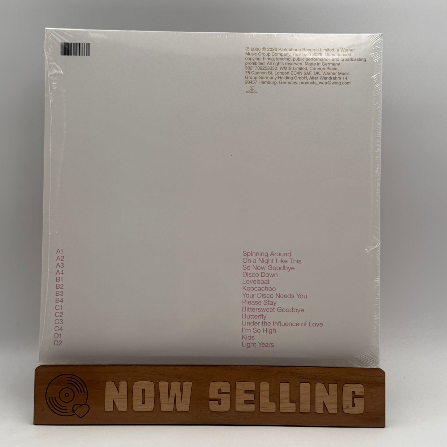 Kylie Minogue - Light Years Vinyl LP Reissue SEALED