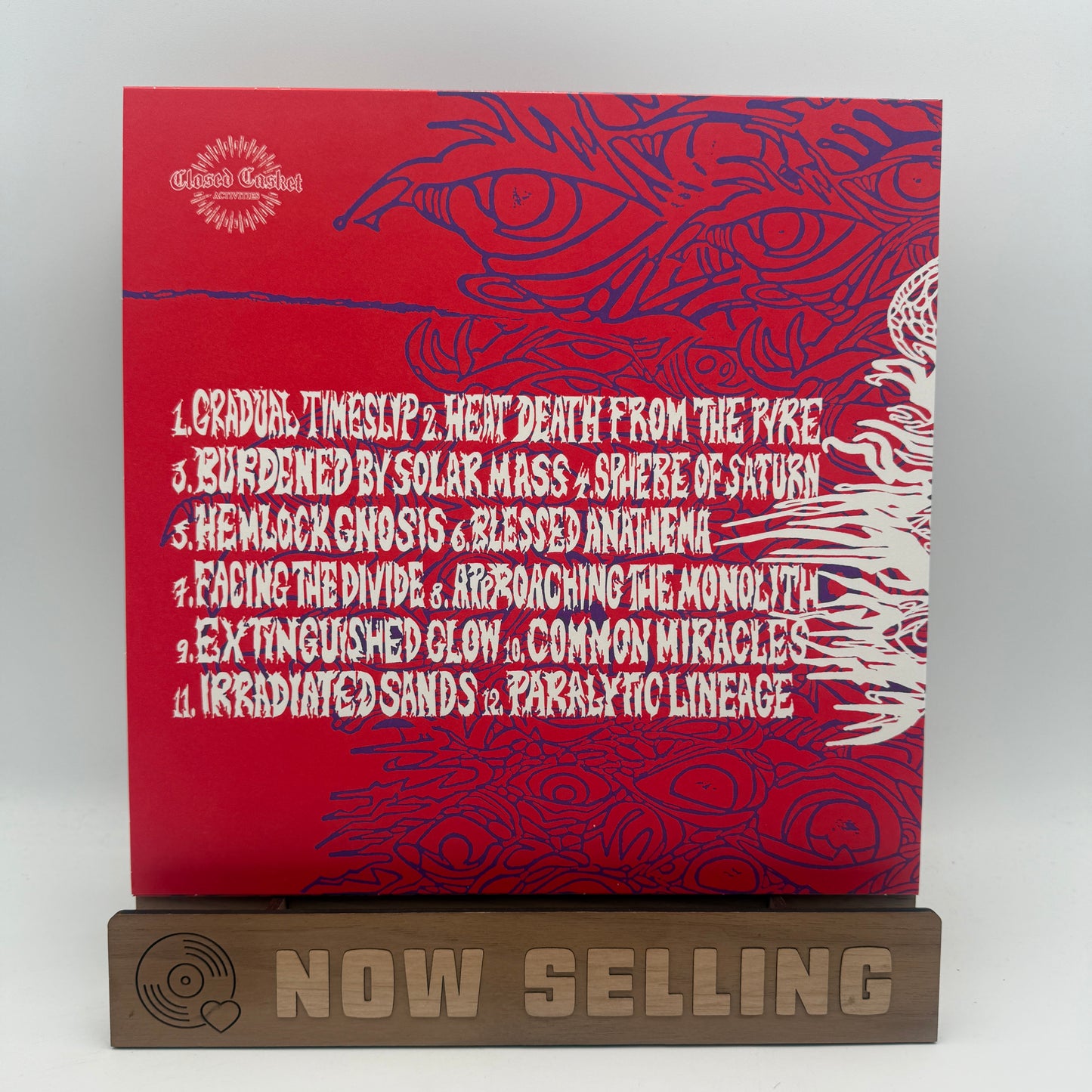 Full Of Hell & Andrew Nolan - Scraping The Divine Vinyl LP Red Edition