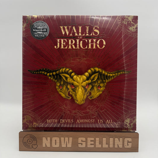 Walls Of Jericho - With Devils Amongst Us All Vinyl LP Gold Red Split SEALED