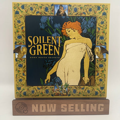 Soilent Green - Sewn Mouth Secrets Vinyl LP Reissue Translucent Gold w/ Splatter
