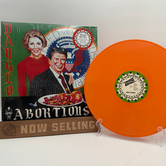 Dayglo Abortions - Feed Us A Fetus Vinyl LP Reissue Orange