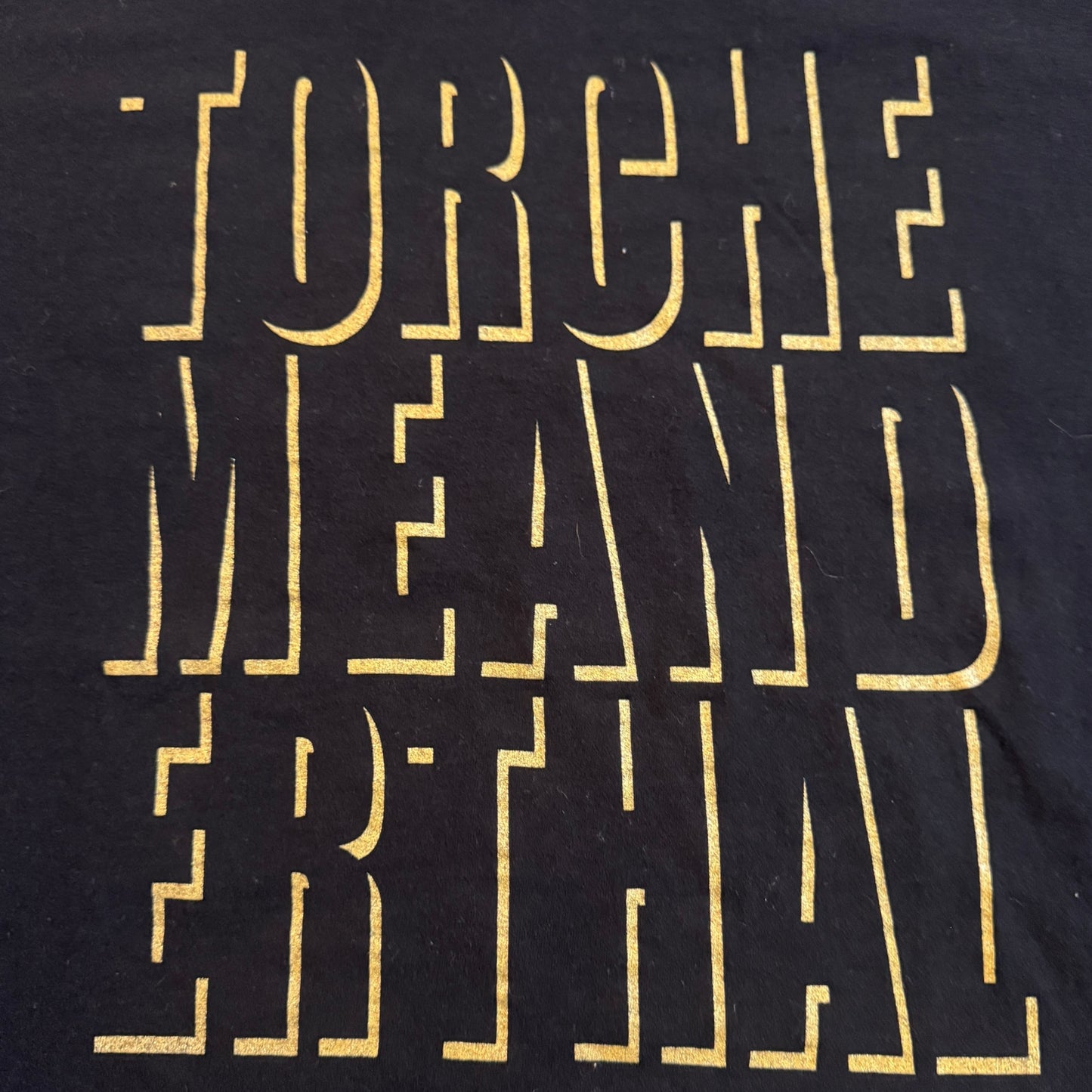 Torche Band Meanderthal T-Shirt Size L Floor Cavity Kylesa Wrong Psychic Mirrors