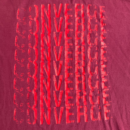 Converge Band I Am Nothing Without You - Hellchild Split Vintage Maroon T-Shirt Size M