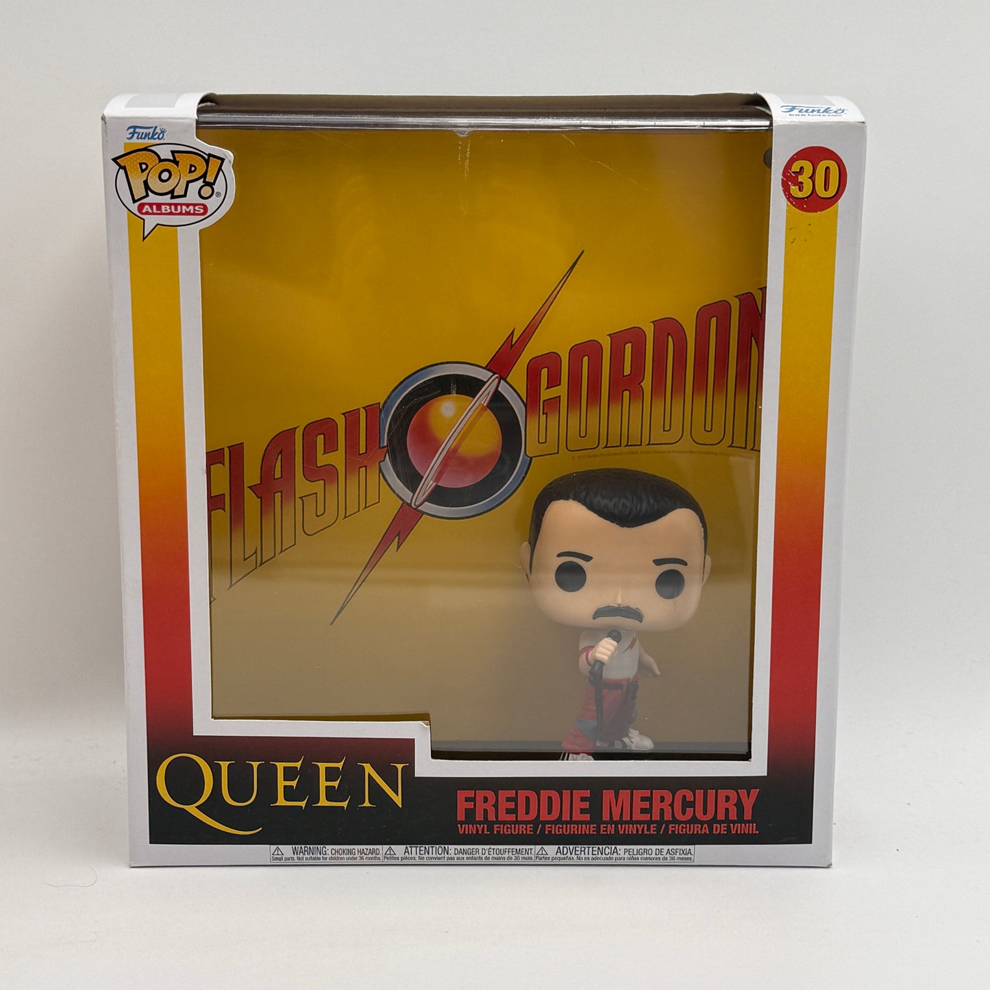Funko POP! Rocks Queen Freddie Mercury Flash Gordon Vinyl Figure #30