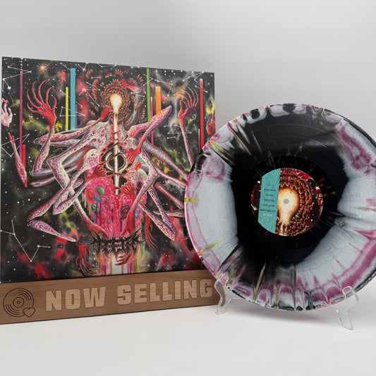 Teeth Band - The Curse Of Entropy Vinyl LP Tricolor Merge Splatter Graf Orlock Dangers Tlazcaltiliztli