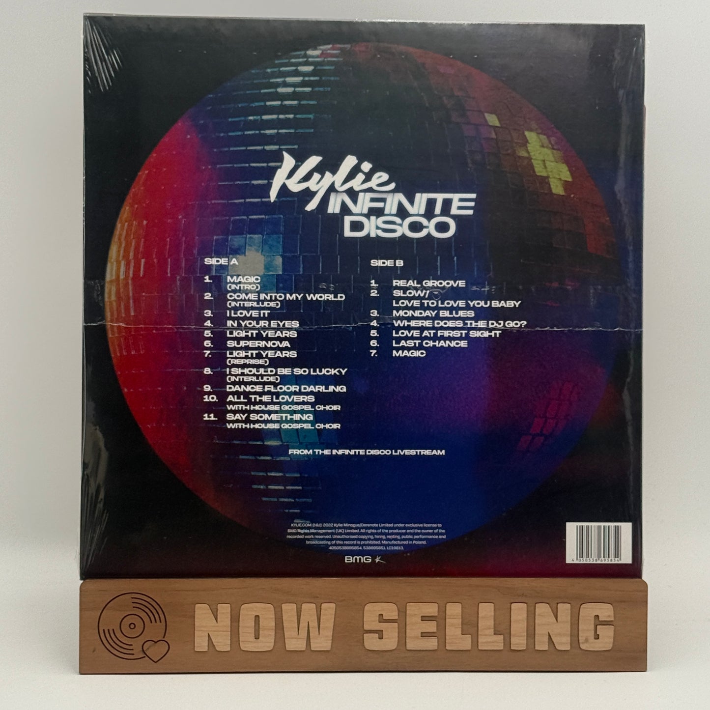 Kylie Minogue - Infinite Disco Vinyl LP Clear SEALED Limited Edition