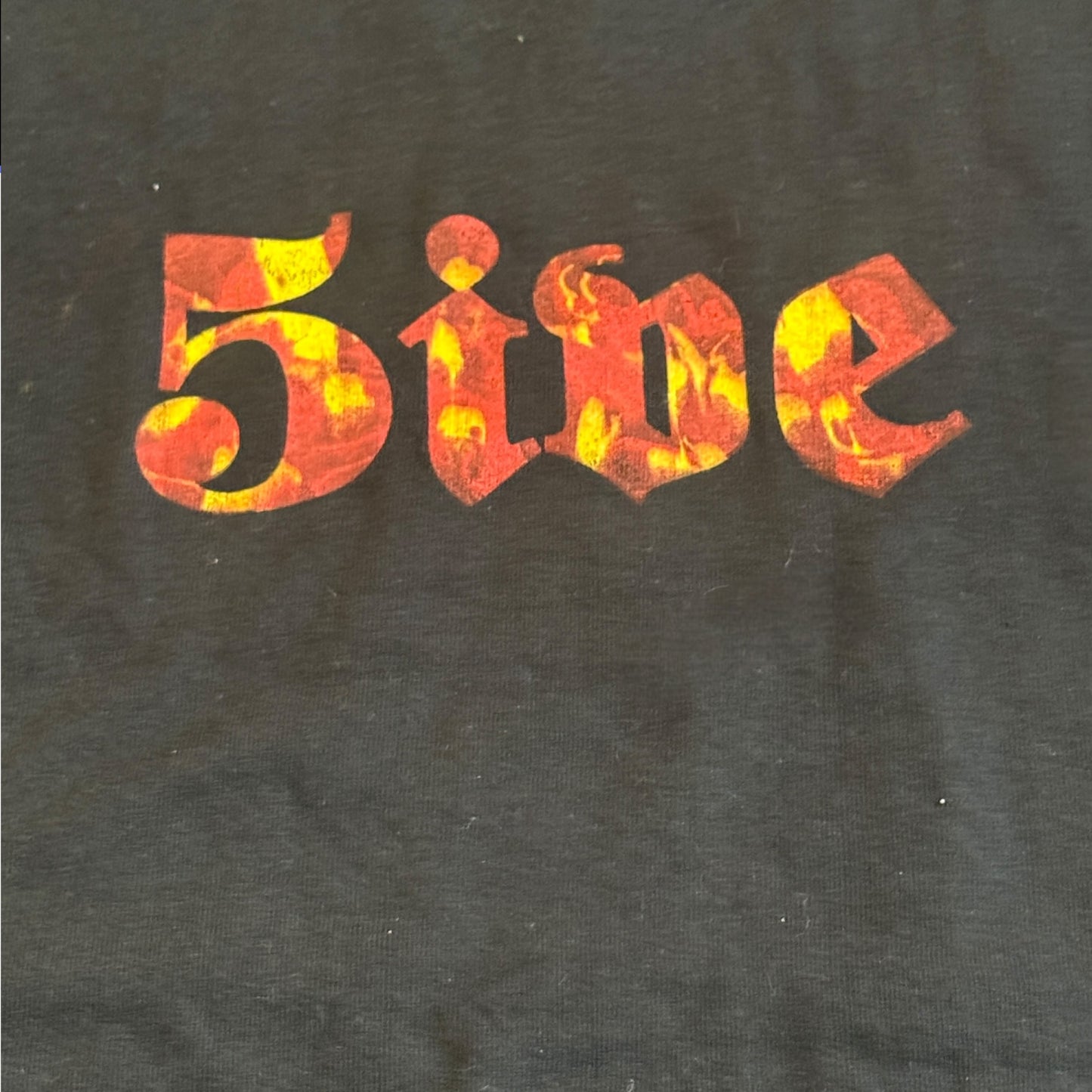 5ive Band The Telestic Disfracture 2001 Vintage T-Shirt Size XL Palms Gozu ISIS The Band