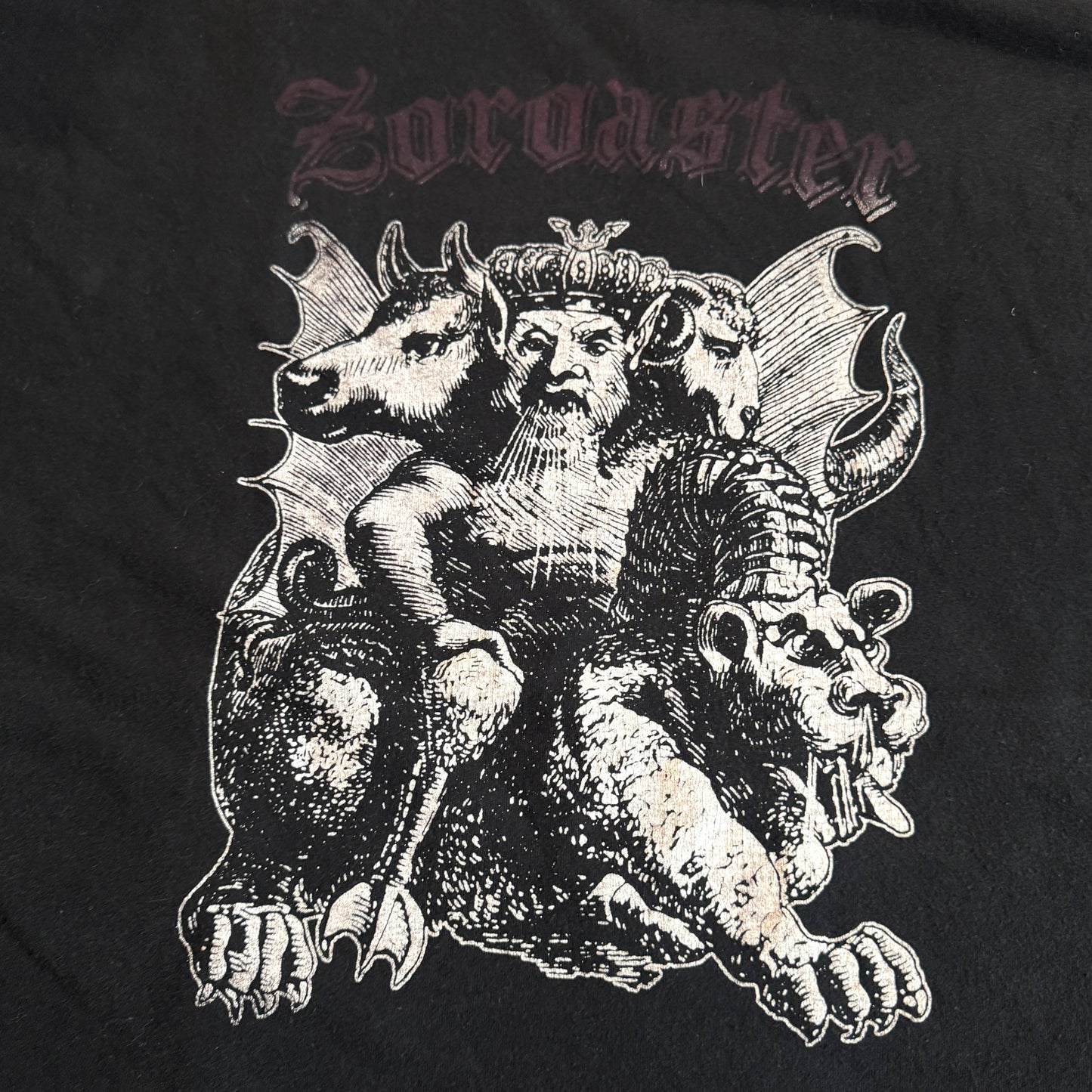 Zoroaster Band Asmodeus T-Shirt Size XL