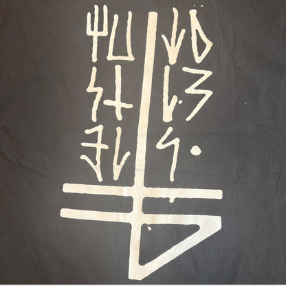 The Banner Hardcore Band Flag T-Shirt Size L
