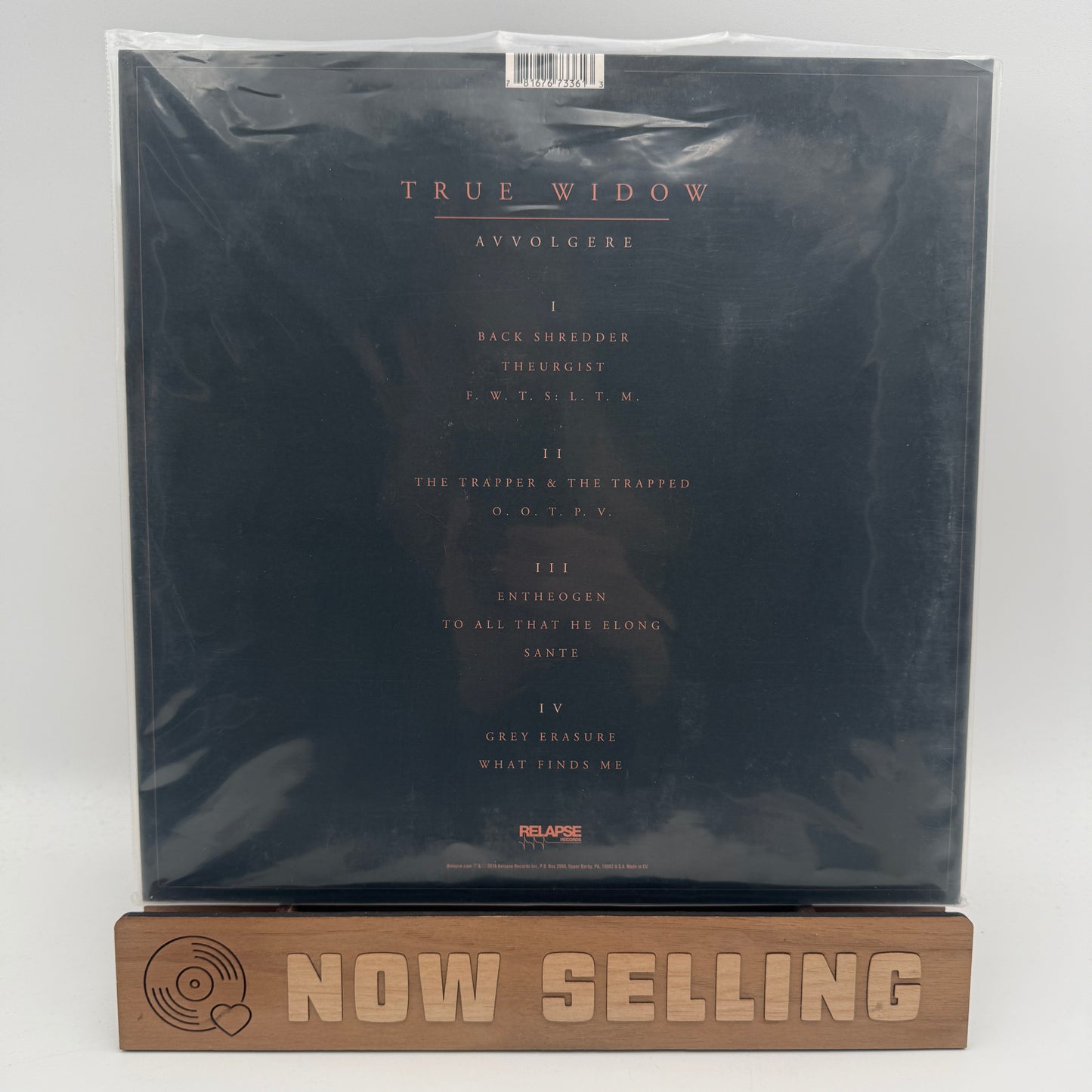 True Widow - Avvolgere Vinyl LP Black
