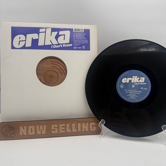 Erika ‎– I Don't Know Vinyl 12" Electronic Euro House