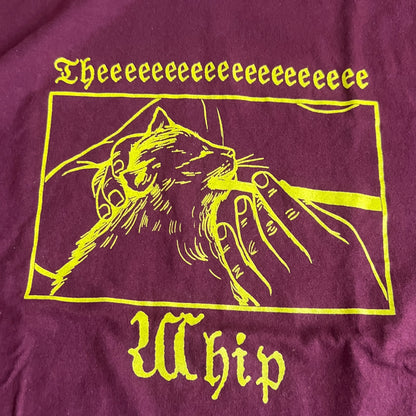 The Whip Band Vintage Maroon T-Shirt Size M Big Business Karp