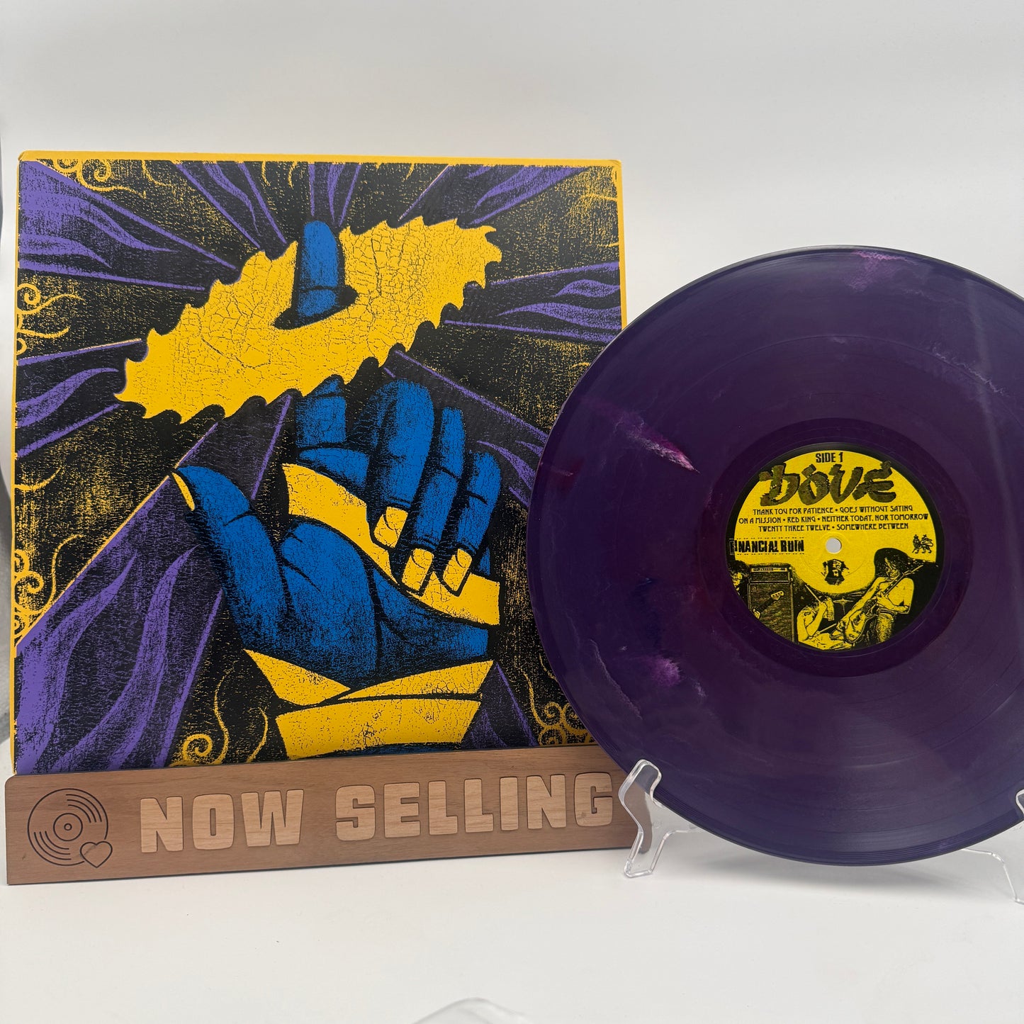 Dove - Dove Self Titled Vinyl LP Purple Marbled Cavity Floor Torche