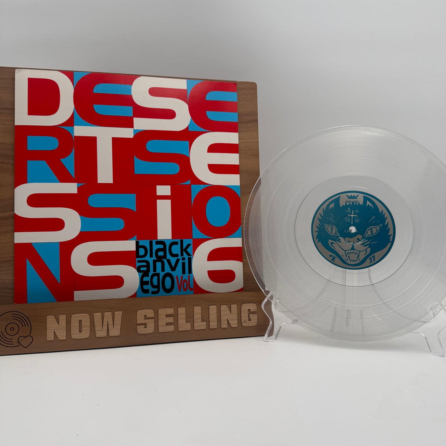 Desert Sessions - Black Anvil Ego Vol 6 Vinyl 10" Clear Original QOTSA