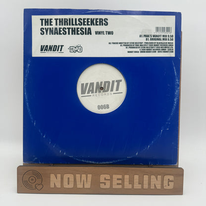 The Thrillseekers – Synaesthesia (Vinyl One) Trance Electronic Vinyl 12"