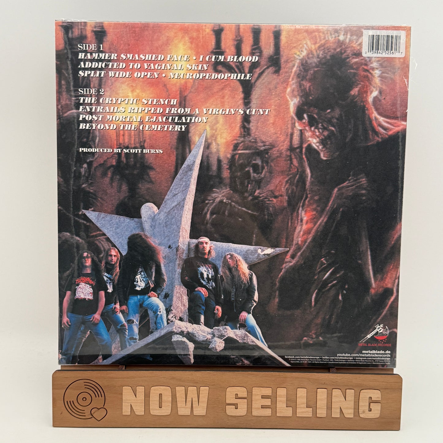Cannibal Corpse - Tomb Of The Mutilated Vinyl LP Reissue White SEALED