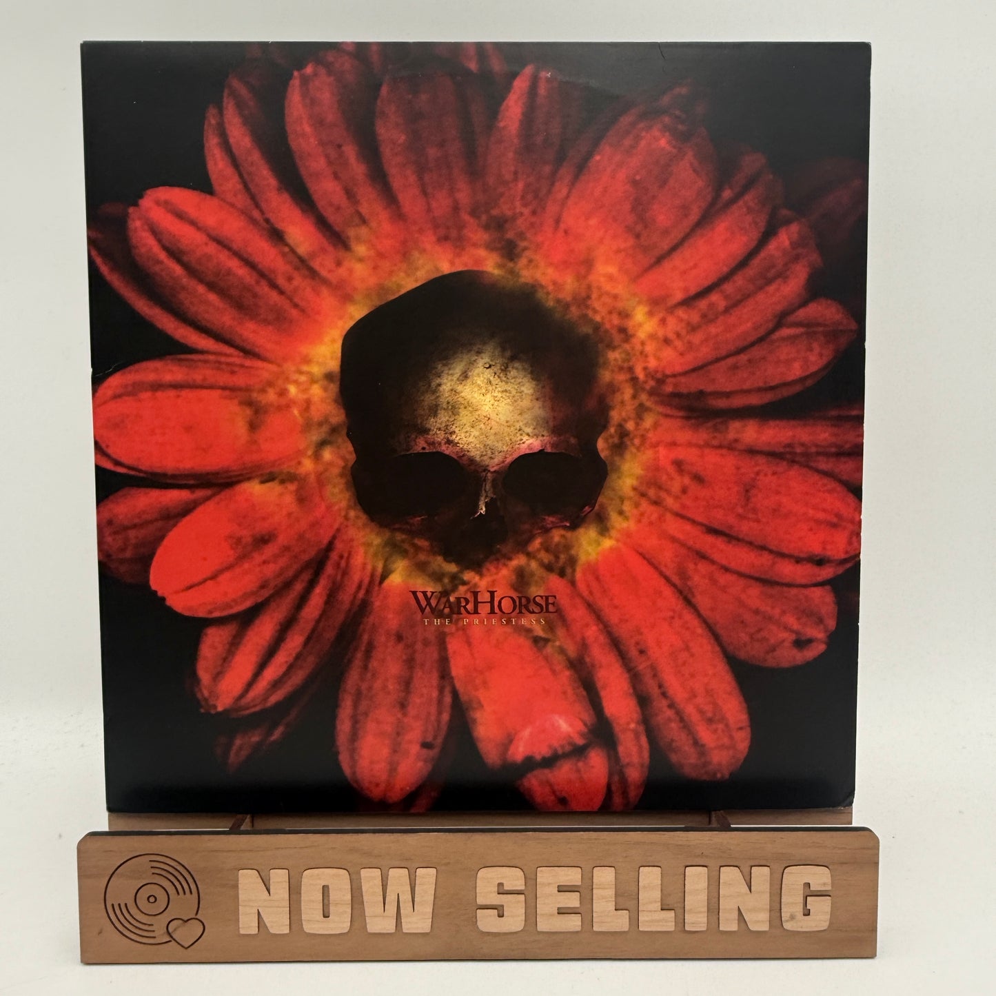 WarHorse - The Priestess Vinyl 12" Red w/ Black Swirl 5ive Come To Grief Desolate