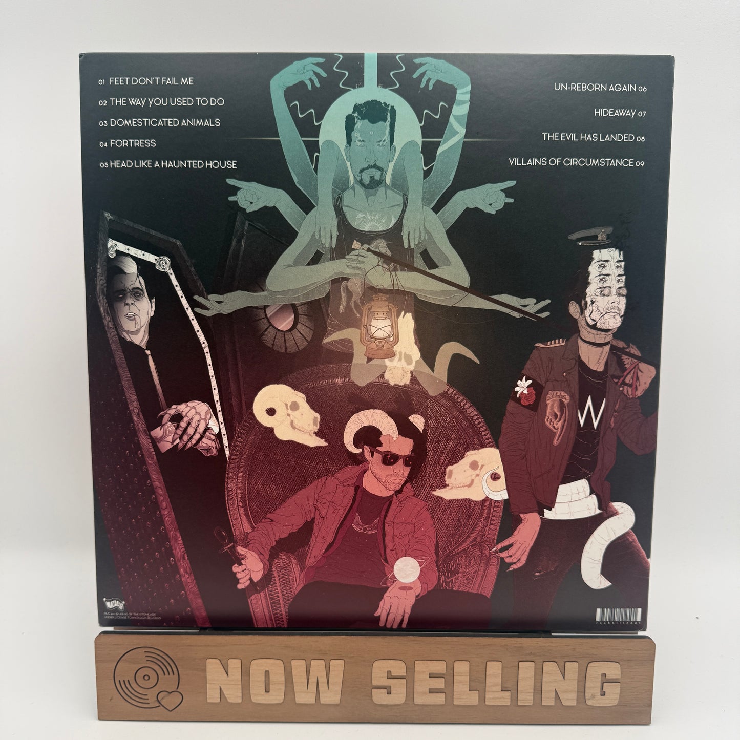 Queens Of The Stone Age - Villains Vinyl LP Deluxe Edition 180 Gram