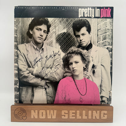 Pretty In Pink Soundtrack Vinyl LP Original 1st Press SIGNED by Andrew McCarthy