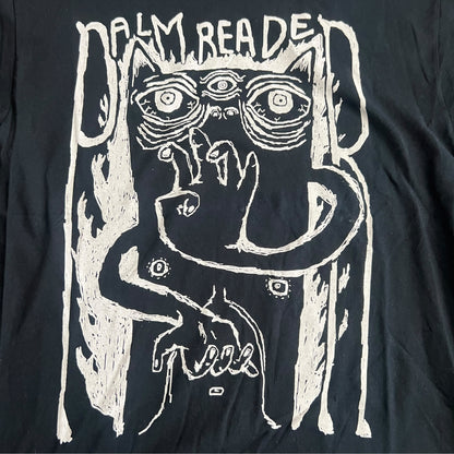 Palm Reader Band 3 Eyes and Hands T-Shirt Size L