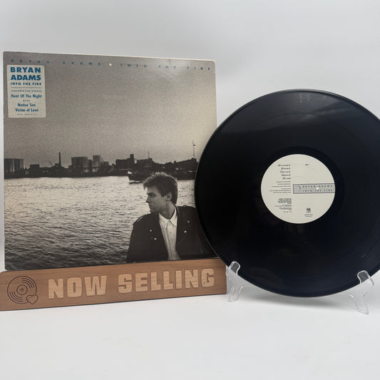 Bryan Adams - Into The Fire Gold Stamp Promo Vinyl LP