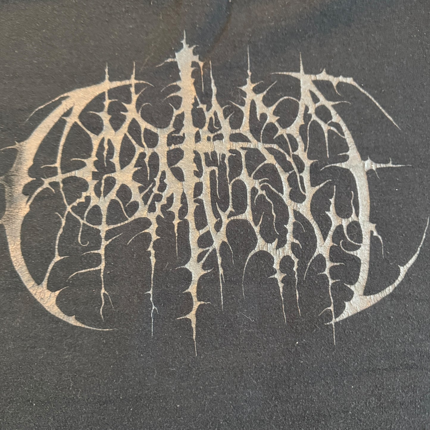 Coalesce Band Black Metal Logo Vintage T-Shirt Size XL