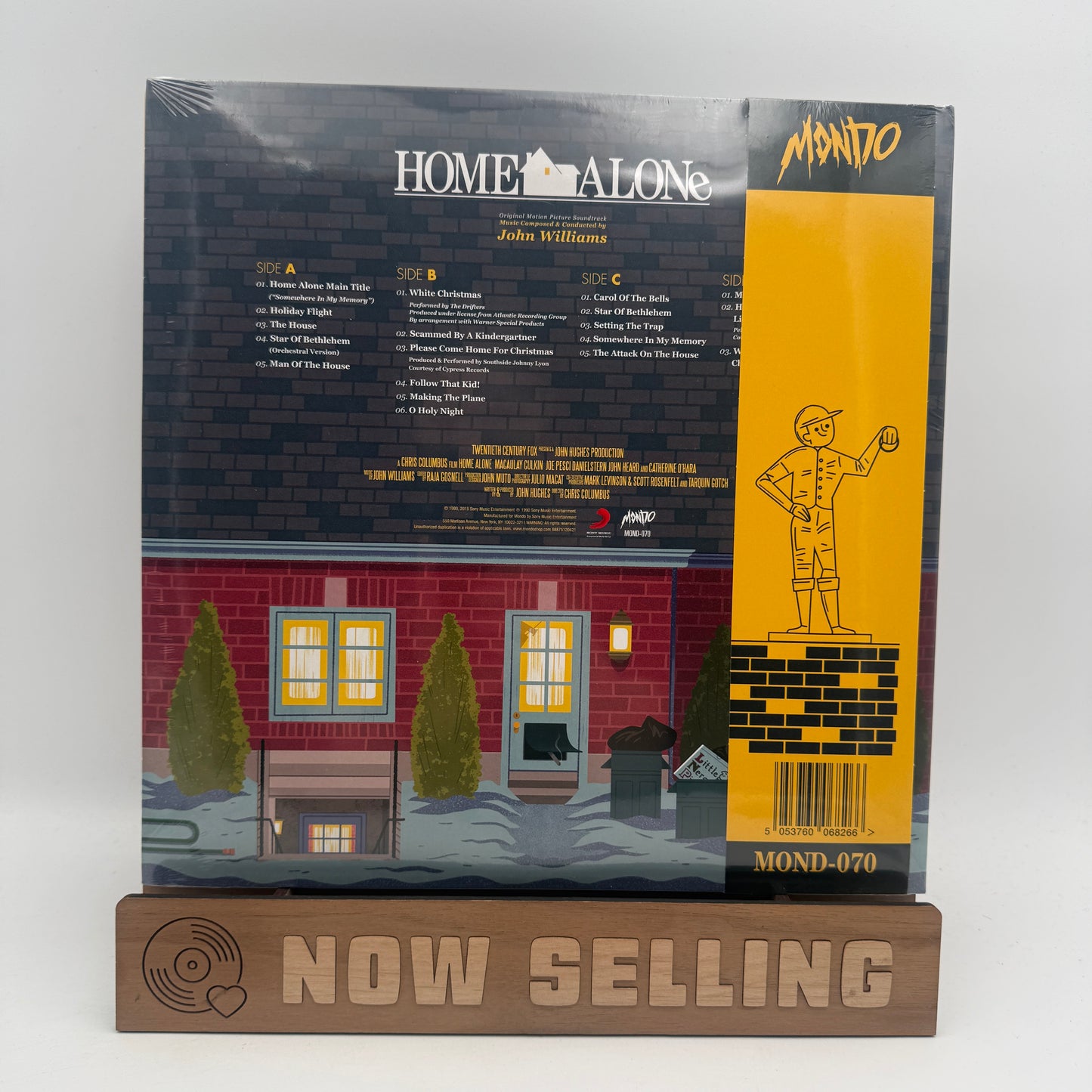 Home Alone Soundtrack Vinyl LP Red & Green Christmas Translucent SEALED John Williams