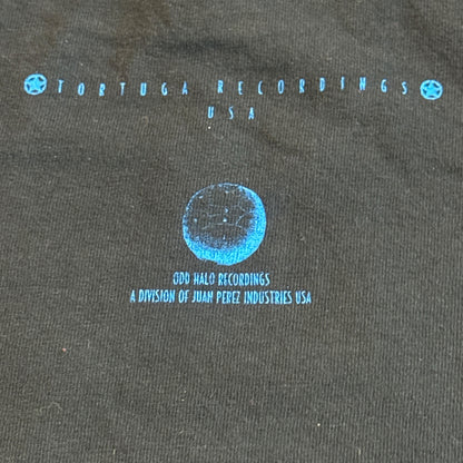 5ive's Continuum Research Project Band 2002 Vintage T-Shirt Size M Palms Gozu ISIS The Band