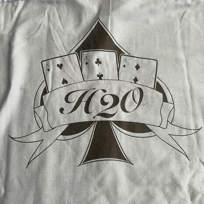 H2O Band Vintange Button Up Work Shirt Size XL