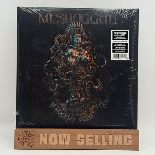 Meshuggah - The Violent Sleep Of Reason Vinyl LP Repress Beer Splatter SEALED