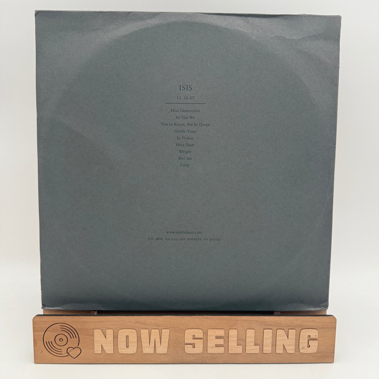 Isis The Band - Live VI - 11.16.07 Vinyl LP Grey