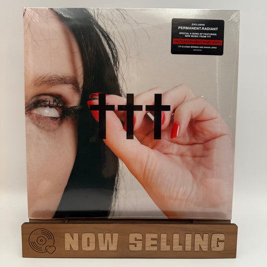 ††† - Permanent.Radiant Vinyl LP Ruby Red Transparent SEALED Crosses