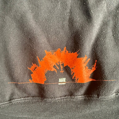 Mare Band Vintage Pullover Hoodie Size XXL Hydra Head Circle Takes The Square