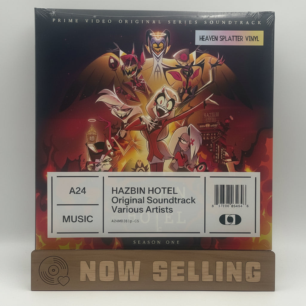 Hazbin Hotel Soundtrack Season One Vinyl LP Reissue Heavenly Splatter SEALED A24
