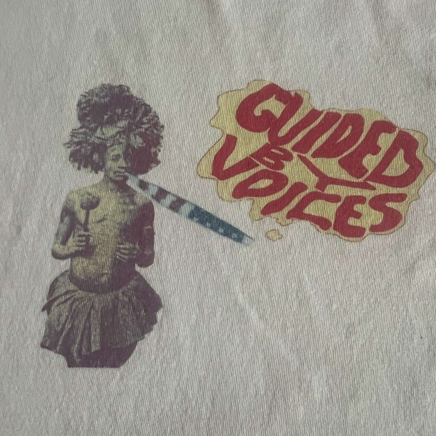 Guided By Voices - Off-White Vintage Shirt Size Small
