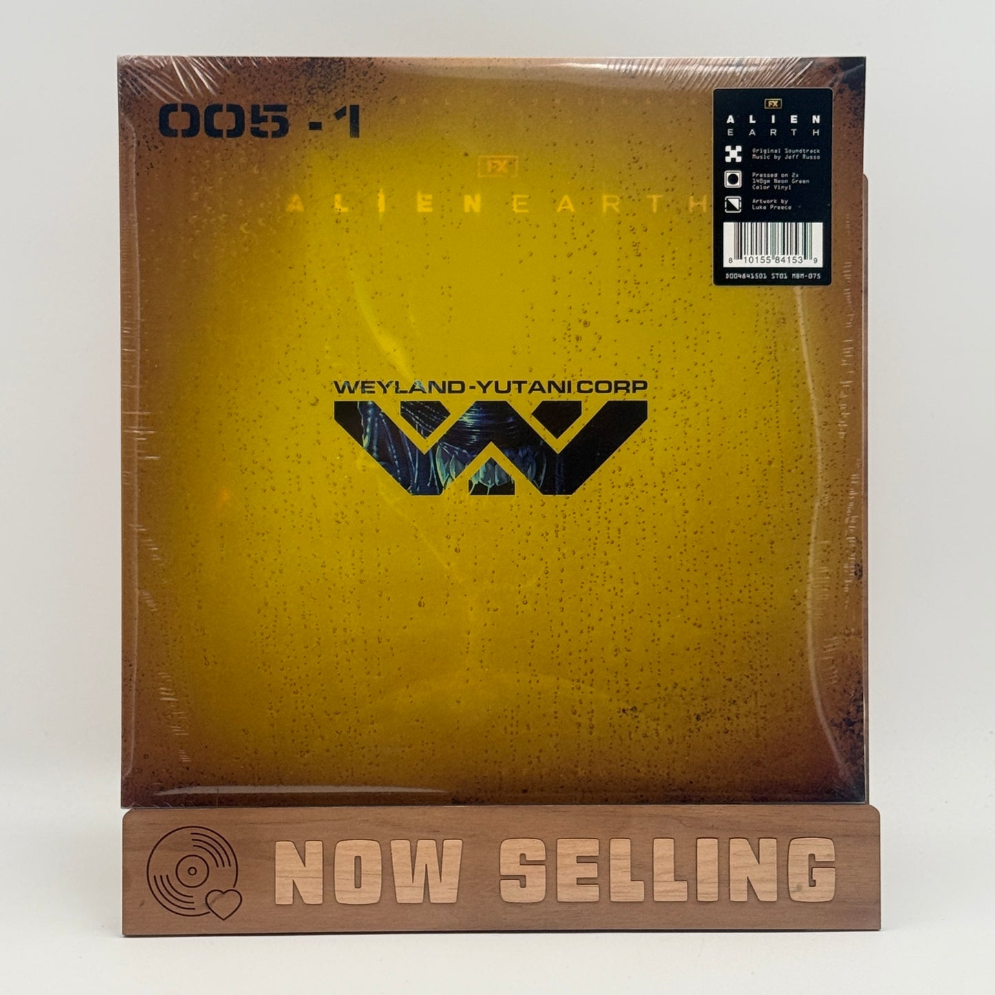 Alien: Earth Soundtrack Vinyl LP Neon Green SEALED Jeff Russo