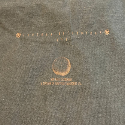 5ive's Continuum Research Project Band 2002 Vintage Cut Sleeves T-Shirt Size M Palms Gozu ISIS The Band