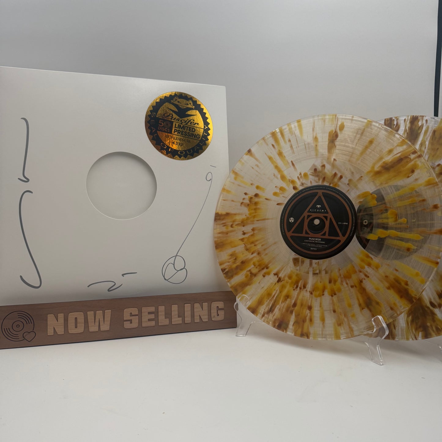 Puscifer - Existential Reckoning Vinyl LP Signed Bethlehem PA 6/3/2023 Limited to 50