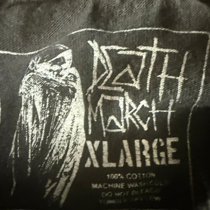 Death March Band Logo D-Beat T-Shirt Size XL