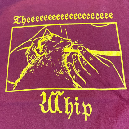 The Whip Band Vintage Maroon T-Shirt Size M Karp Big Business Melvins