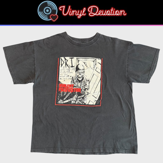 Dirty Rotten Imbecils (D.R.I.) Band Violent Pacification Y2K Vintage T-Shirt Size XL