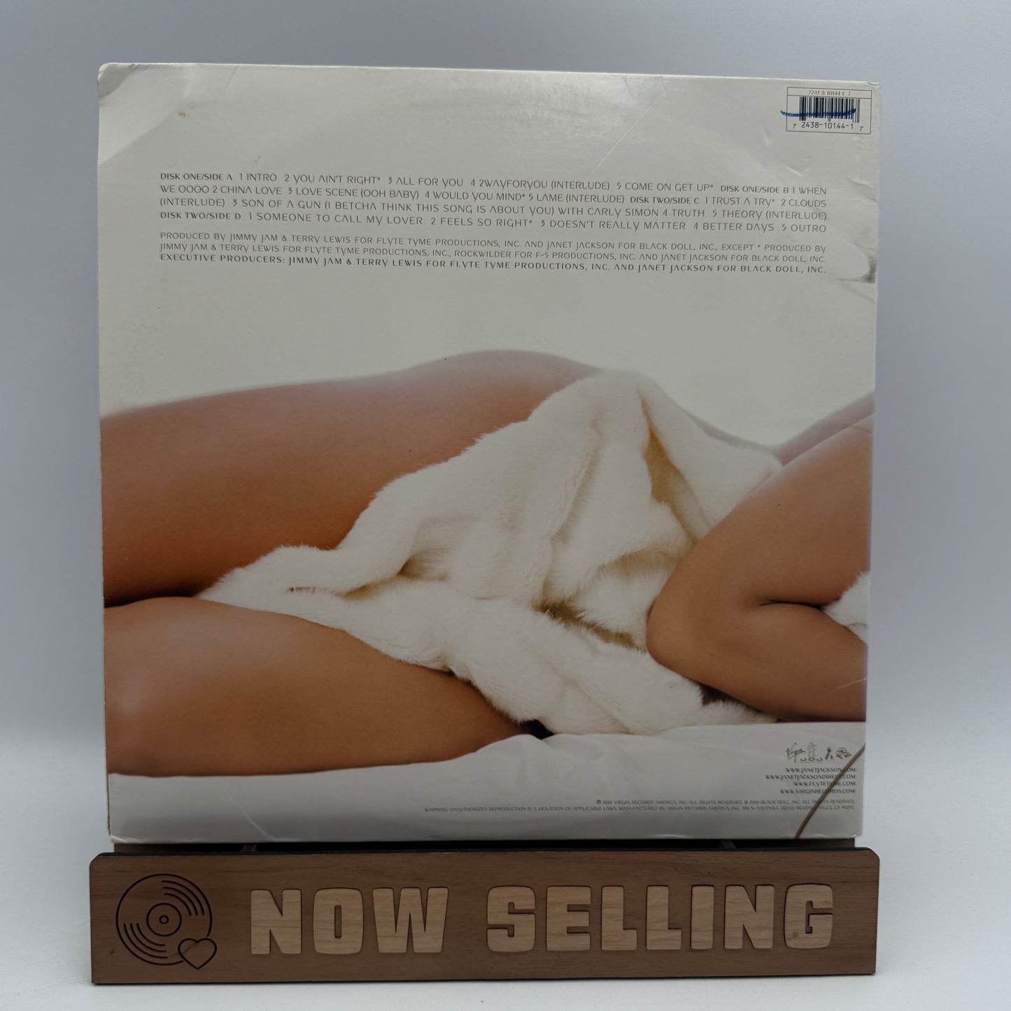 Janet Jackson - All For You Vinyl LP Original 1st Press VG+/VG