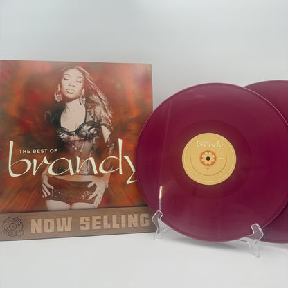 Brandy - The Best Of Brandy Vinyl LP Compilation Reissue Maroon