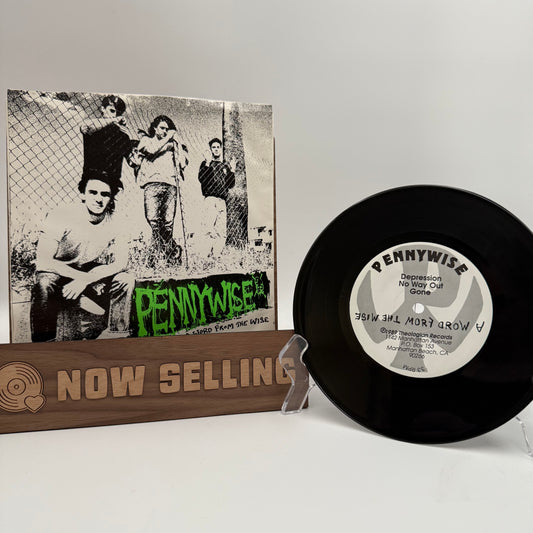 Pennywise - A Word From The Wise Vinyl 7" Original 1st Press Green & White Cover